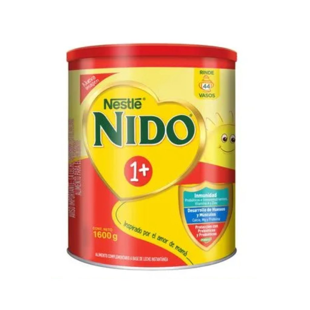 LECHE NIDO 1+ 1.6 kg C6 UNIDAD*